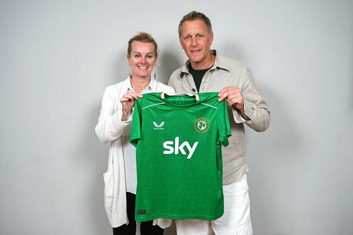 Heimir Hallgrímsson ásamt eiginkonu sinni, Írisi Sæmundsdóttur.