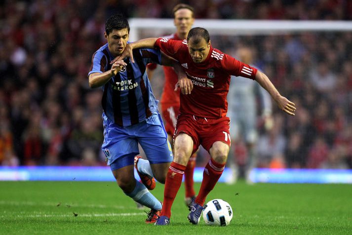 Milan Jovanovic, leikmaður Liverpool.