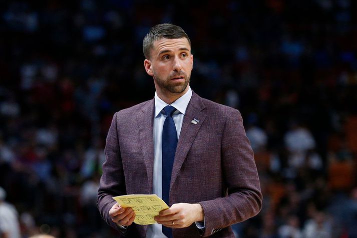 Ryan Saunders er ekki lengur þjálfari Minnesota Timberwolves.