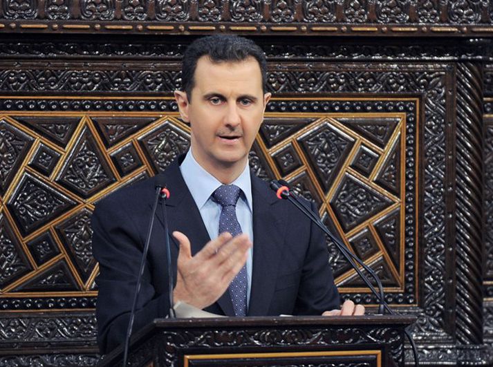 Bashar al-Assad, forseti Sýrlands.