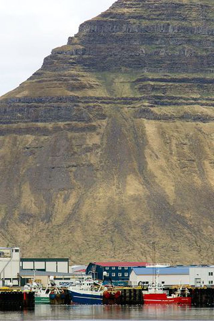 Grundarfjörður. Húsnæðið sem um ræðir brann í ágúst.
fréttablaðið/vilhelm