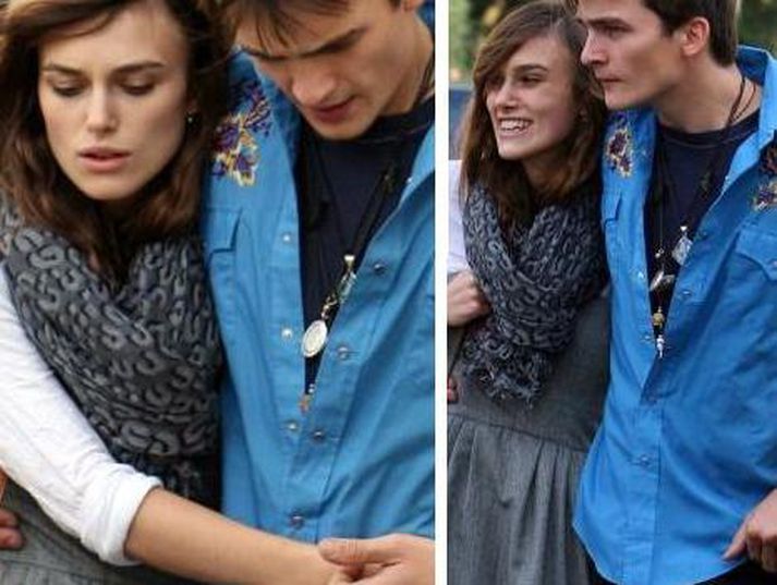 Keira Knightley og Rupert Friend.