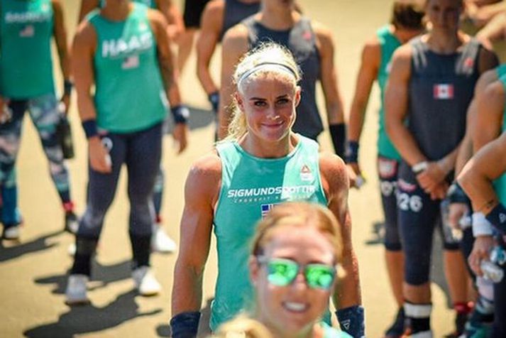 Sara Sigmundsdóttir ætlar sér stóra hluti á heimsleikunum í ár.