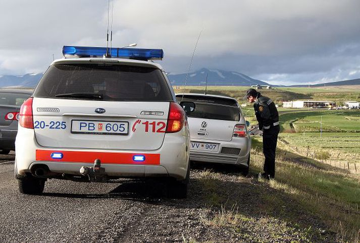 Hraðaeftirlit við Blönduós Meirihluti vill styttingu hringvegarins.