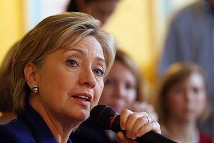 Hillary Clinton er utanríkisráðherra Bandaríkjanna.