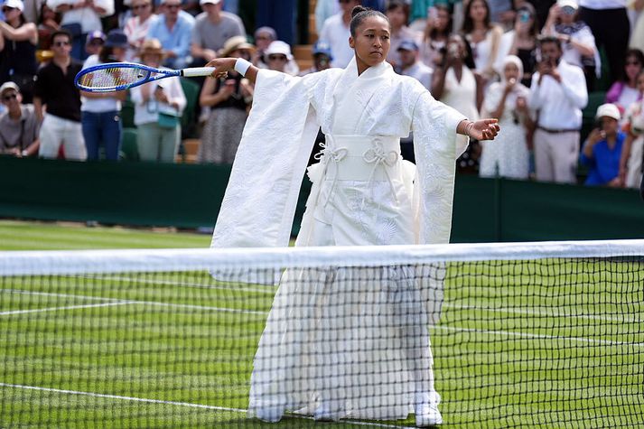 Naomi Osaka stórglæsileg á Wimbledon-mótinu í ár
