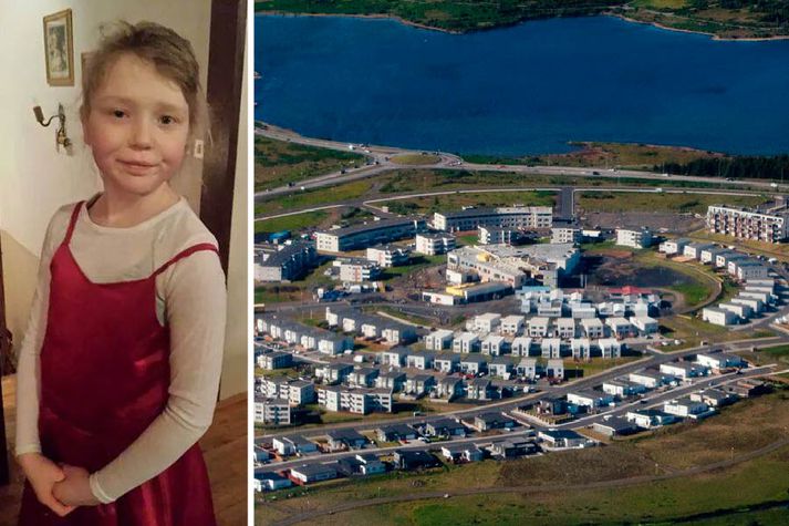 Síðast sást til stúlkunnar í Norðlingaholti.
