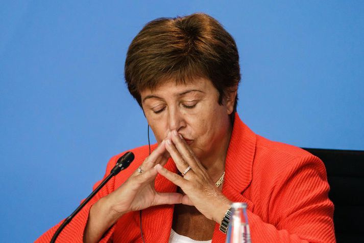 Kristalina Georgieva var forstjóri Alþjóðabankans þegar hún er sögð hafa skipað undirmanni sýnum að koma Kína ofar á lista ríkja þar sem bankinn taldi best að stunda viðskipti árið 2018.