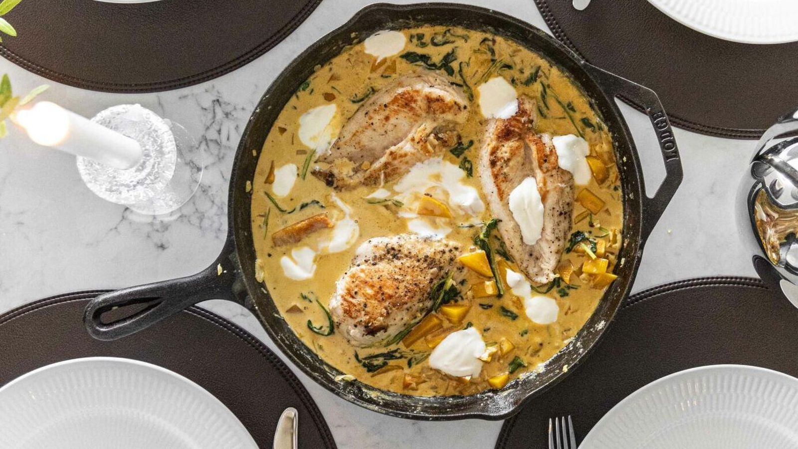 Safa­ríkur kjúklingaréttur sem slær alltaf í gegn