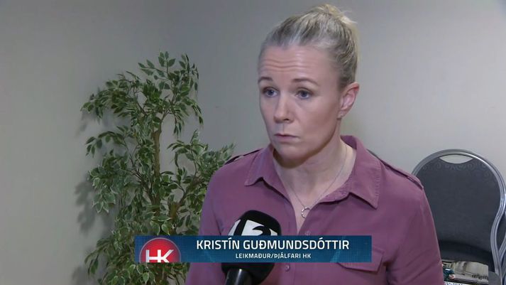 Kristín Guðmundsdóttir vill fara aftur í fjórtán liða deild.