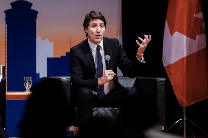 Justin Trudeau, forsætisráðherra Kanada.