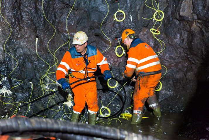 Vaðlaheiðargöng hafa lengst um 55 metra á viku að meðaltali en mestu afköstin voru 83 metrar.