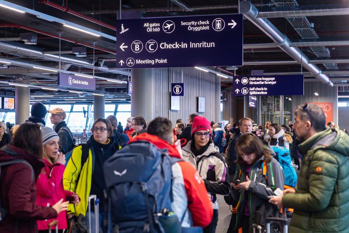 Farþegum er bent á að fylgjast með flugáætlun á vef Isavia.