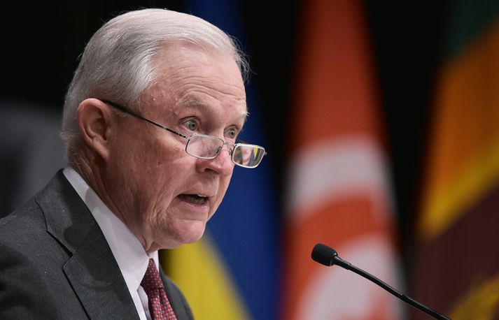 Jeff Sessions, dómsmálaráðherra Bandaríkjanna.