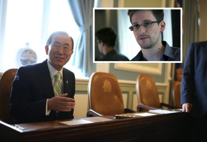 Aðalritari Sameinuðu þjóðana lýsti því yfir  á fundi utanríkismálanefndar að uppljóstrarinn Edward Snowden hefði misnotað aðstöðu sína þegar hann lak trúnaðarupplýsingum NSA.