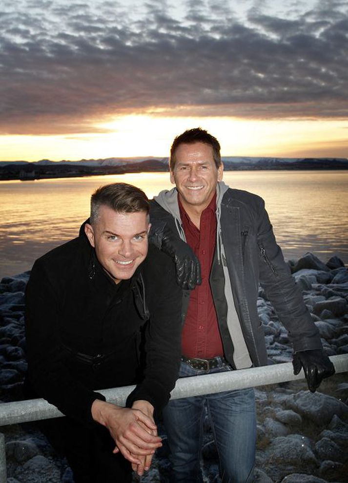 Samvinna Páll Óskar kemur ekki fram í myndinni en var Magnúsi innan handar við gerð hennar.Fréttablaðið/GVA