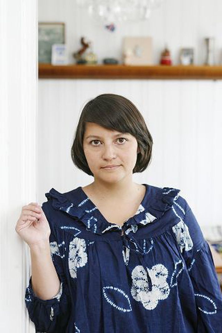 Sara María Skúladóttir er nýsnúin heim eftir mánaðarvinnu fyrir Henrik Vibskov. Í lok ágúst heldur hún til Parísar til að vinna fyrir Bernhard Willhelm. fréttablaðið/pjetur