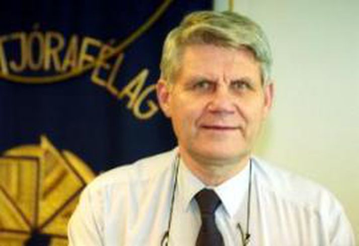 Helgi Laxdal formaður Félags vélstjóra og málmiðnaðarmanna.