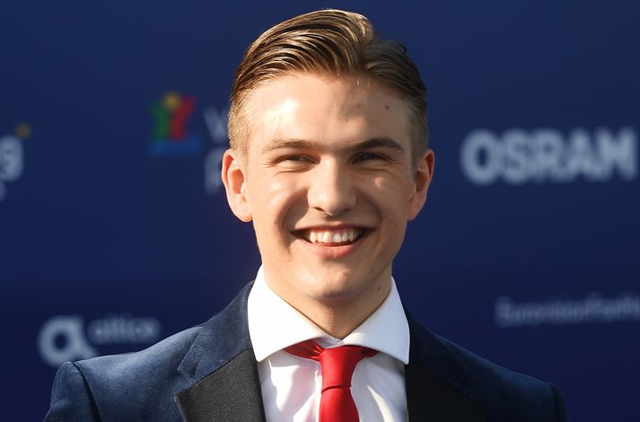 Ari Ólafsson í Lissabon.
