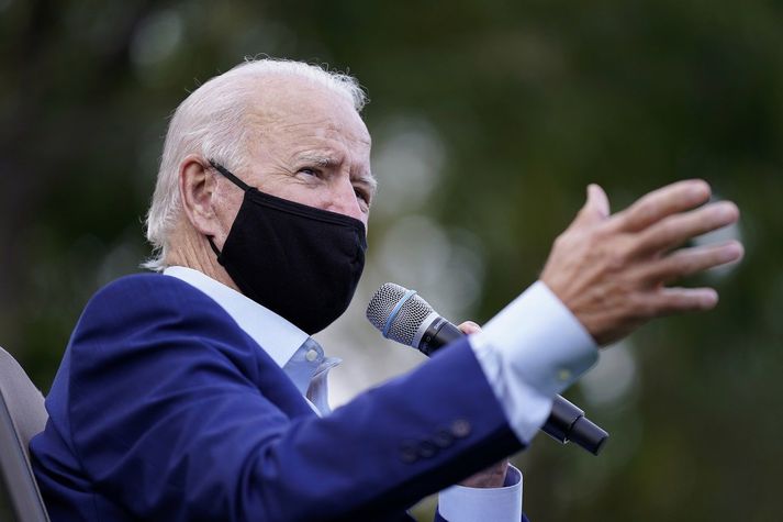 Joe Biden, forsetaframbjóðandi Demókrataflokksins.