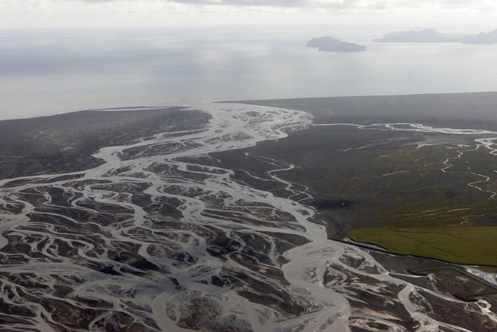 Ósar Markarfljóts. Mynd/ Rósa.