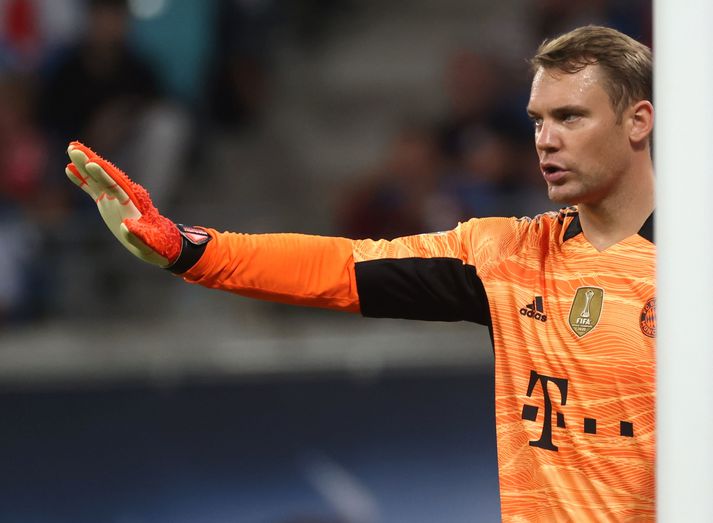 Manuel Neuer stóð í marki Bayern Munchen