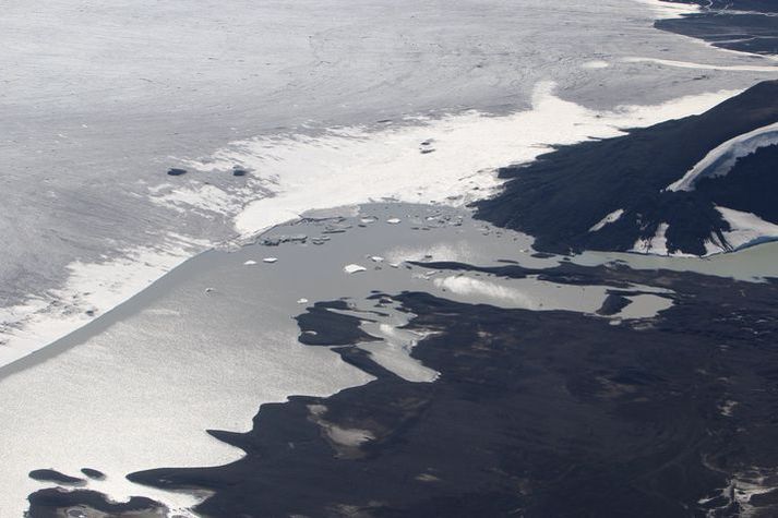 Hafrafellslón er á jaðri Langjökuls.