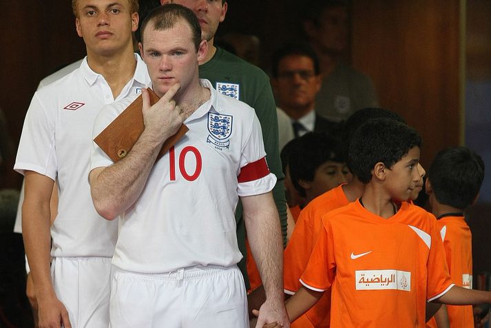 Wayne Rooney hefur verið fyrirliði enska landsliðsins áður.