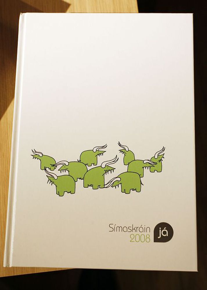 Auk þjónustu á netinu og í síma annast Já útgáfu Símaskrárinnar.