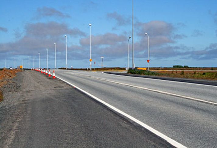 Reykjanesbraut.