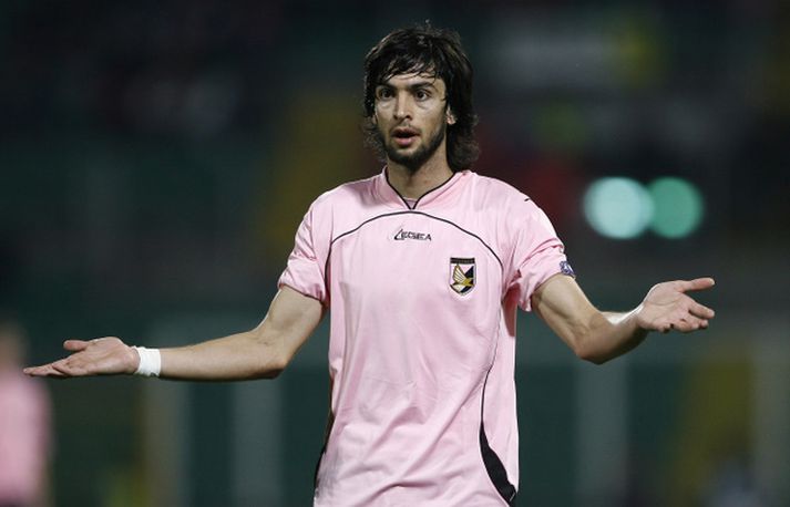 Javier Pastore í leik með Palermo.