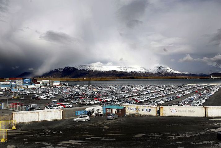 Sundahöfn Stúlkan sagði mennina hafa nauðgað sér í húsi fyrir ofan Sundahöfn.Fréttablaðið/vilhelm