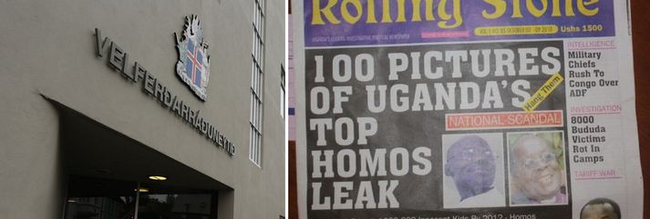 Árið 2010 lak úganska blaðið Rolling Stone myndum af 100 samkynhneigðum einstaklingum í Úganda ásamt heimilisföngum þeirra. "Hengið þá," sagði einnig á forsíðu blaðsins.