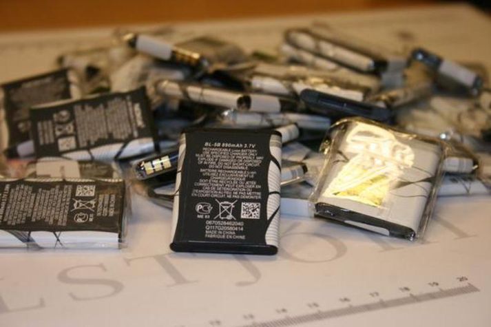 Nokia rafhlöður.