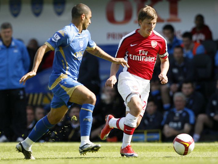 Andrey Arshavin, leikmaður Arsenal.
