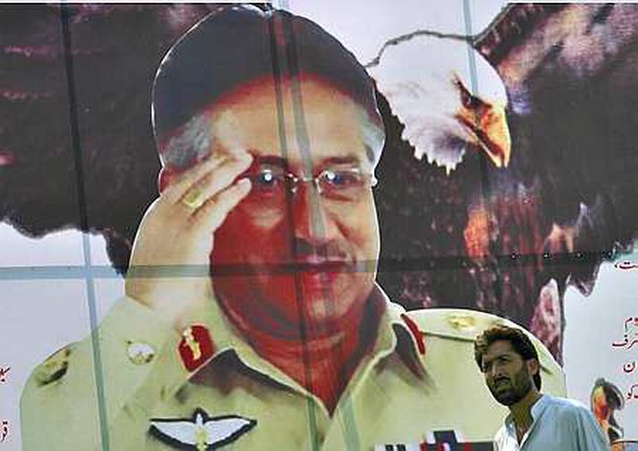 Pervez Musharraf, forseti Pakistans.
