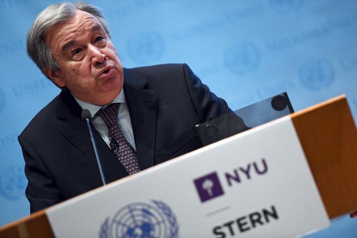 Antonio Guterres, framkvæmdastjóri Sameinuðu þjóðanna.