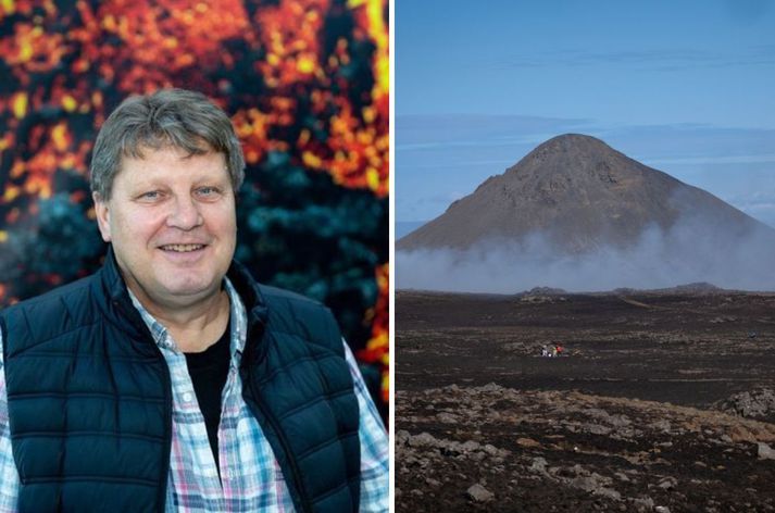 Þorvaldur Þórðarson er einn helsti eldfjallafræðingur landsins.