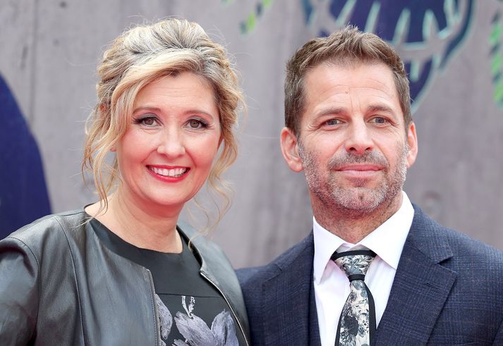 Deborah og Zack Snyder, framleiðandi og leikstjóri kvikmyndarinnar.