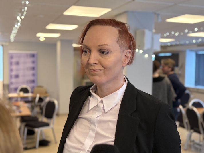 Alexandra Briem, borgarfulltrúi Pírata, laut í lægra haldi í formannskjöri.