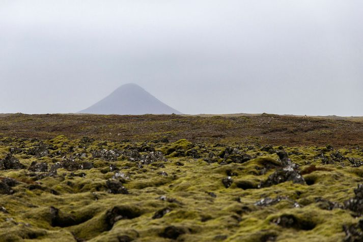 Í gær mældist óróapúls suður af Keili, nærri Litlahrút.