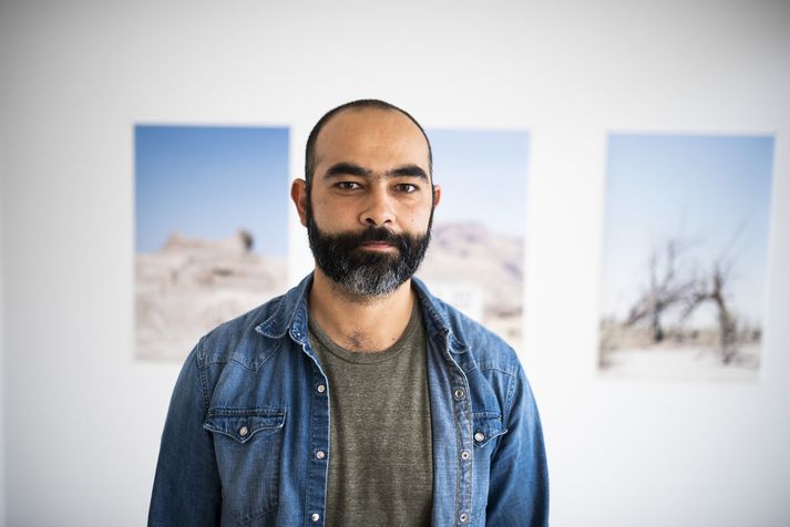 Alfredo Esparza, opnar sýningu í Ramskram í dag en hann segist hafa heillast af Íslandi þar sem það liggur í ákveðnum skilningi á mörkum tveggja heima eins og Mexíkó. 