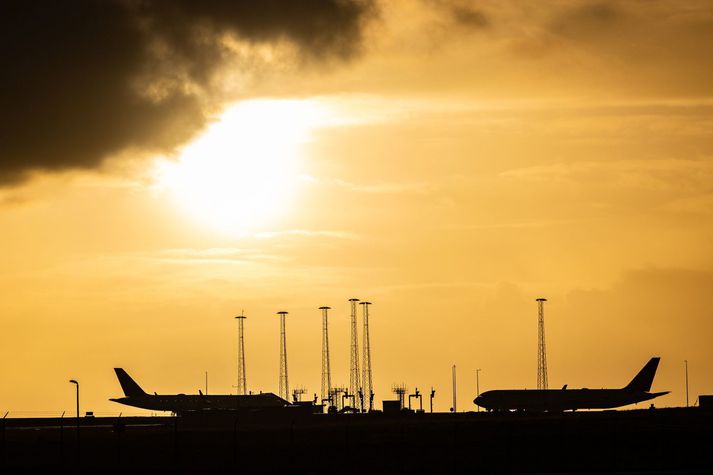 Veður geta verið válynd á Íslandi en kannski ekki jafn oft og spænska flugfélagið Vueling virðist halda fram.