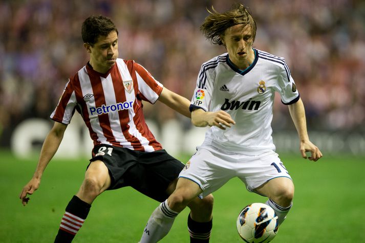 Luka Modric í leik með Real Madrid