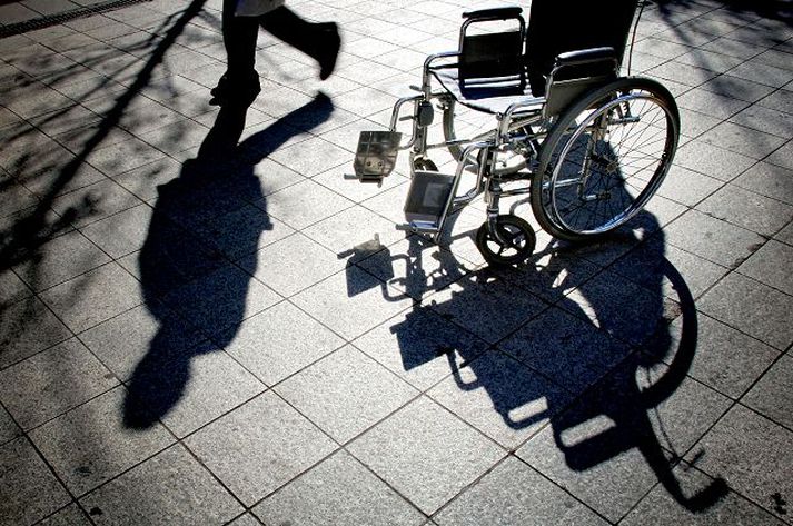 Deila um aðild að SFR. Stuðningsfulltrúar vilja tilheyra SFR.NordicPhotos/AFP