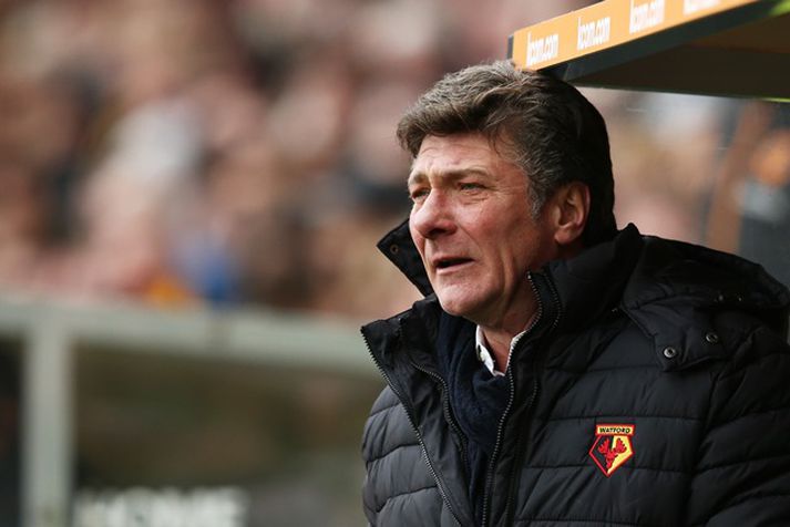 Mazzari var ekki vinsæll hjá leikmönnum Watford.