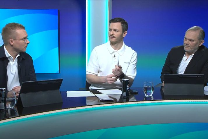 Halldór Árnason, Albert Brynjar Ingason og Guðmundur Benediktsson hituðu upp fyrir tímabilið ásamt Kjartani Atla Kjartanssyni.