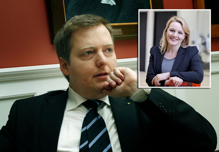 Sigmundur Davíð Gunnlaugsson, formaður Framsóknarflokksins.