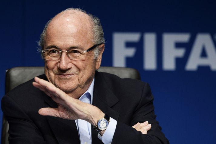 Sepp Blatter, forseti FIFA,