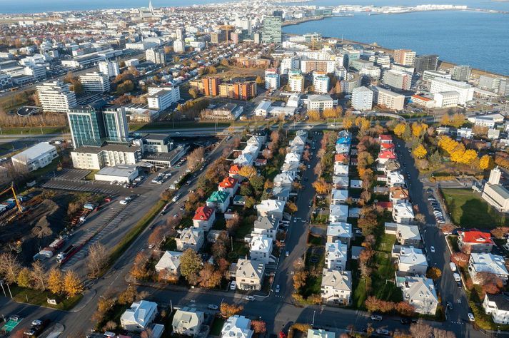 Reykjavík úr lofti.